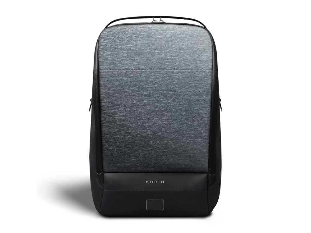 Антикражный рюкзак FlexPackPro для ноутбука 15.6, серый/черный-0