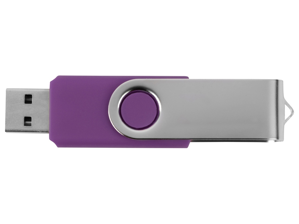 Флеш-карта USB 2.0 16 ГБ Квебек, фиолетовый-3
