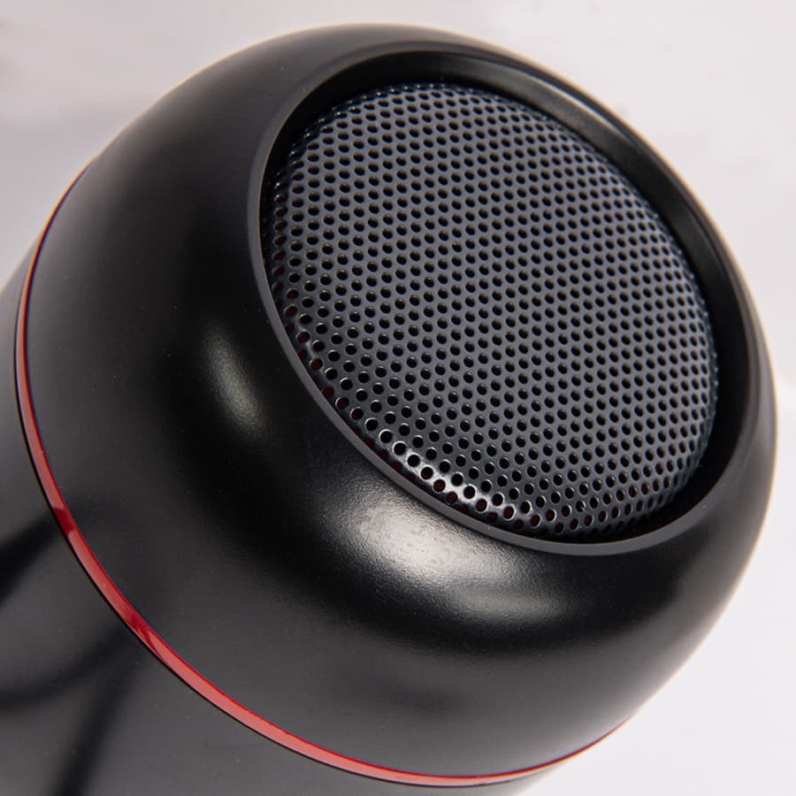 Портативная mini Bluetooth-колонка Sound Burger "Bang" черный, черный-6