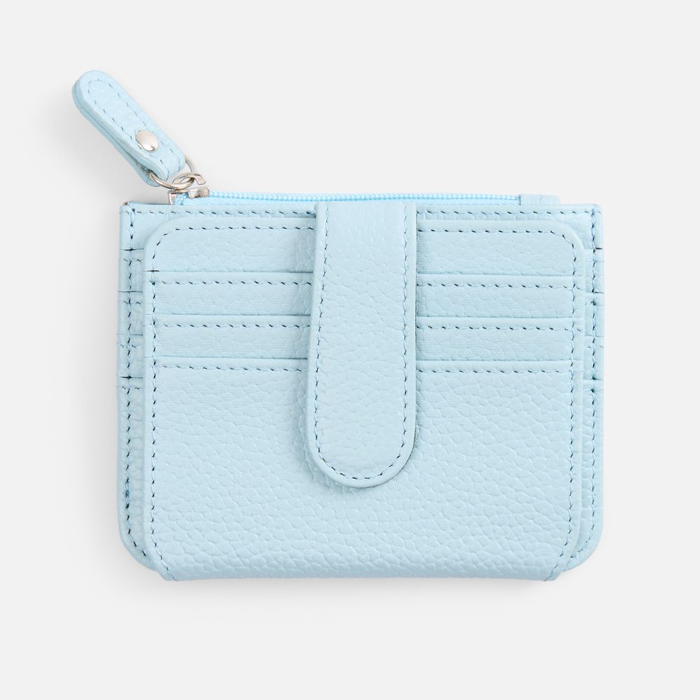 Картхолдер на молнии Unison, голубой-1