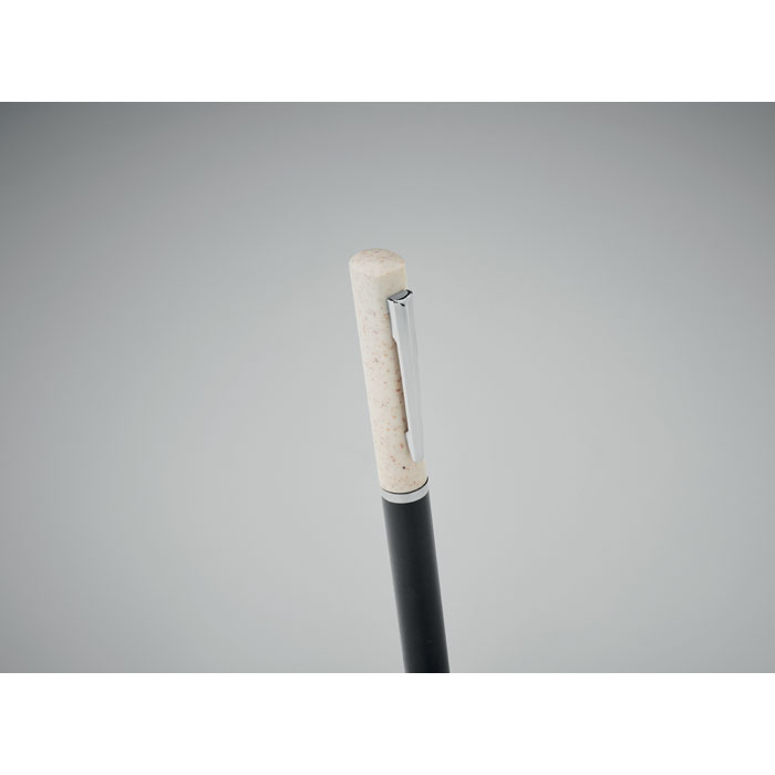 Ручка шариковая, черно-белый-2