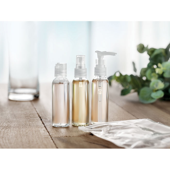 Дорожный набор, прозрачный-4