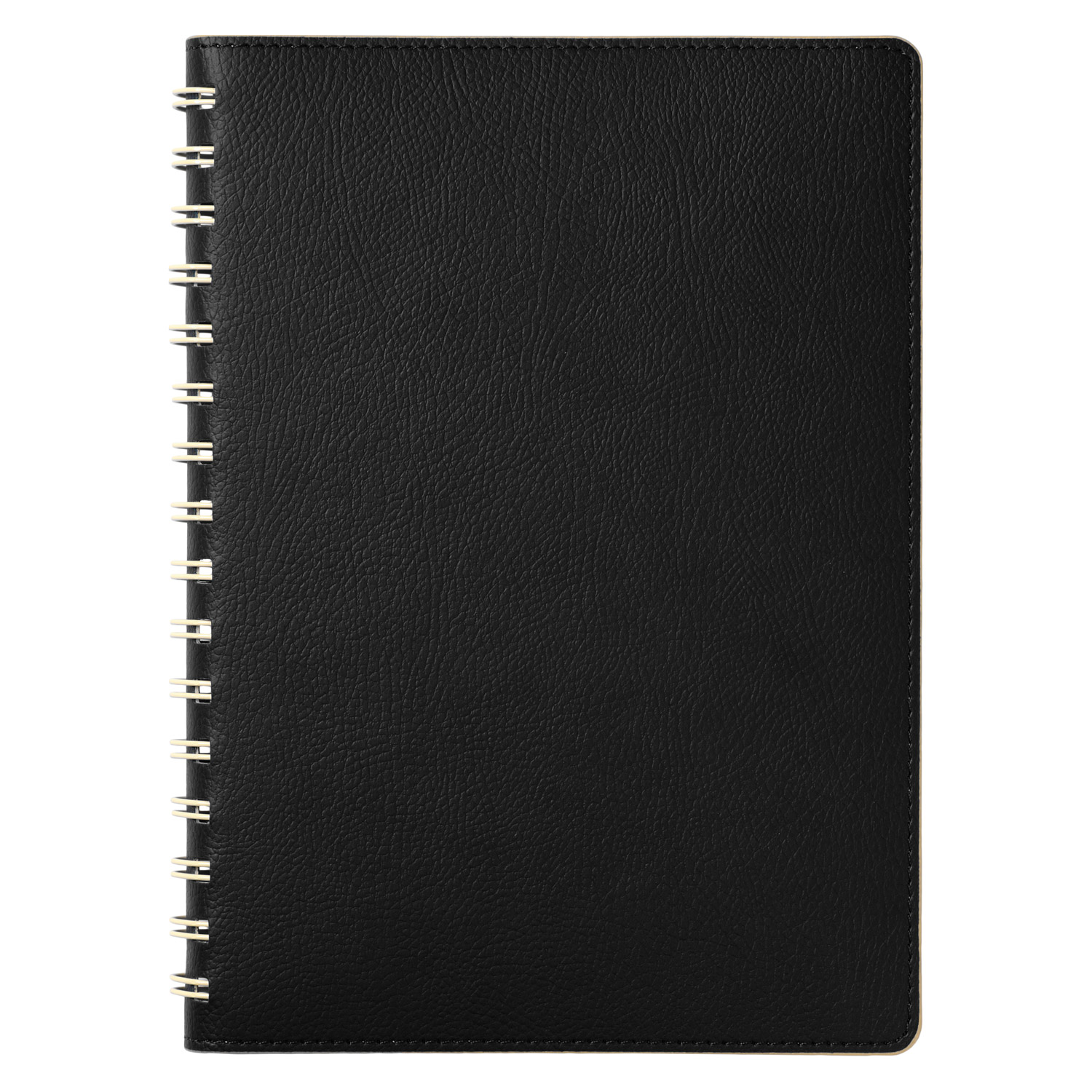 Ежедневник Vista недатированный, черный/бежевый-3