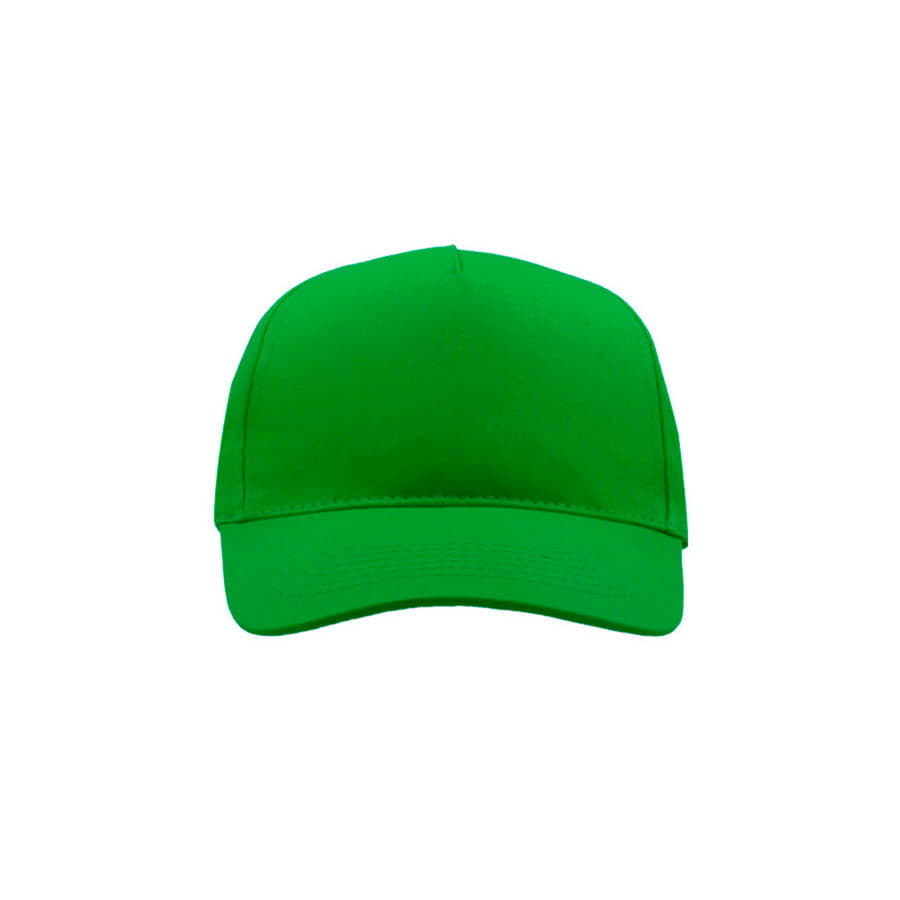 Бейсболка START FIVE, 5 клиньев, застежка на липучке, зеленый-4