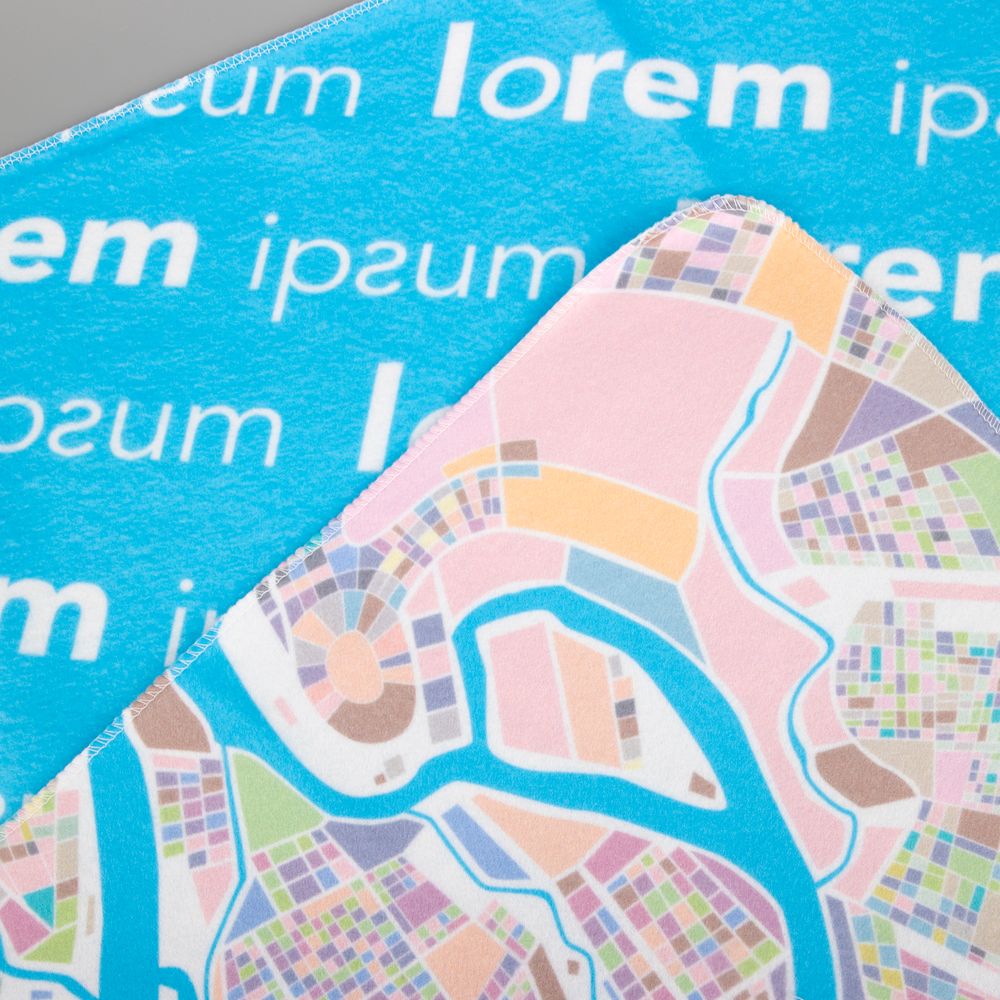 Флисовый плед Feltro Color Plus с печатью на заказ, S-5