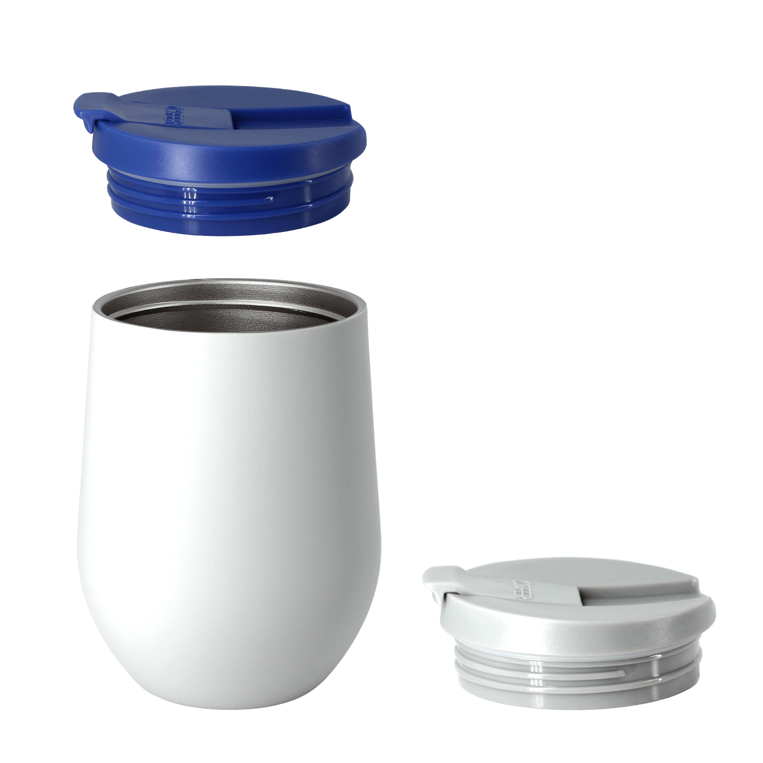 Набор NEO DUO: Кофер софт-тач NEO CO12s с дополнительной крышкой (белый с синим)-4