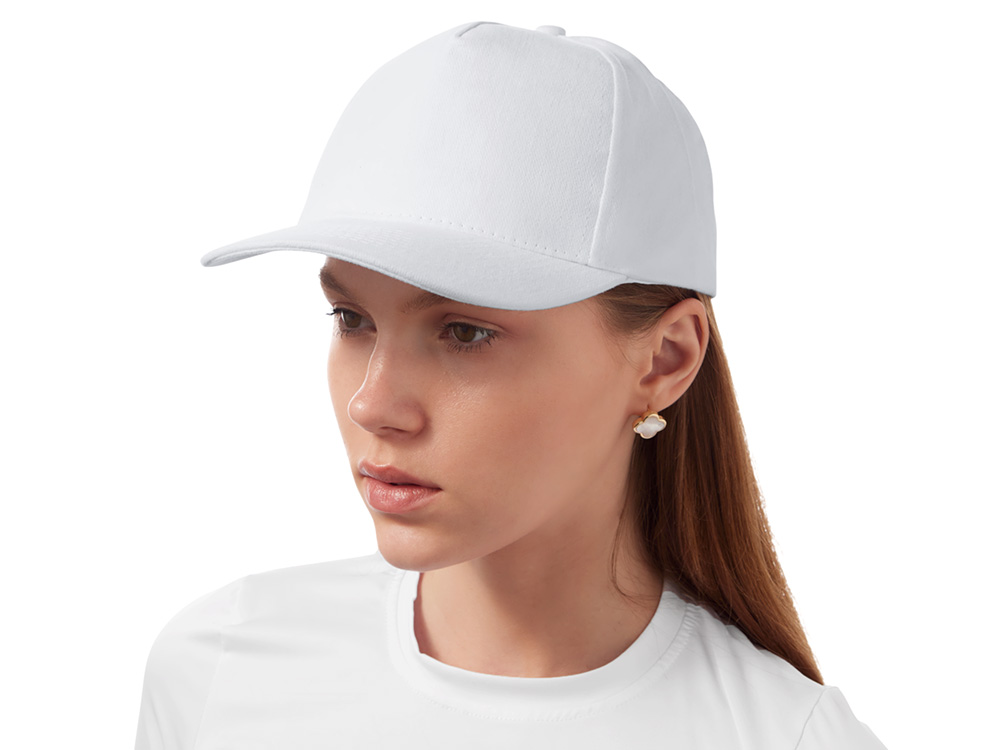 Бейсболка Florida 5-ти панельная, белый-2