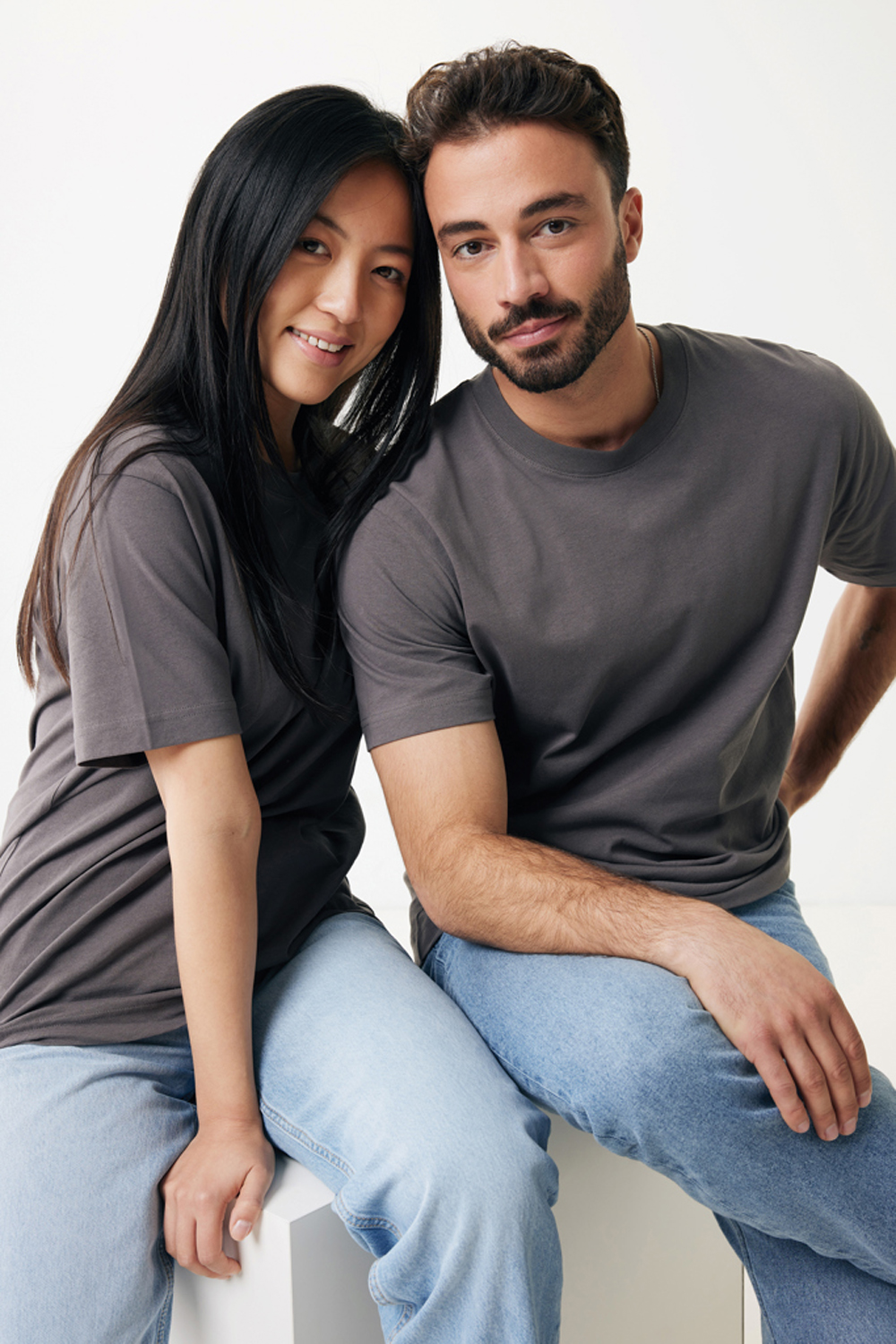 Футболка Iqoniq Kakadu из переработанного хлопка, свободный крой, унисекс, 180 г/м²-4