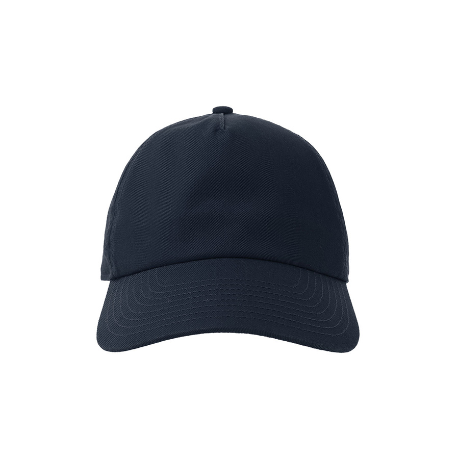 Бейсболка DAD HAT-S, 6 клиньев, металлическая застежка, темно-синий-2