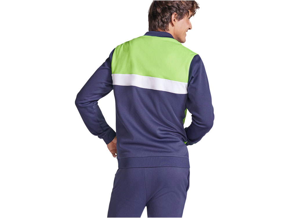 Спортивная куртка Leros унисекс, папоротниковый/синий нэйви-5