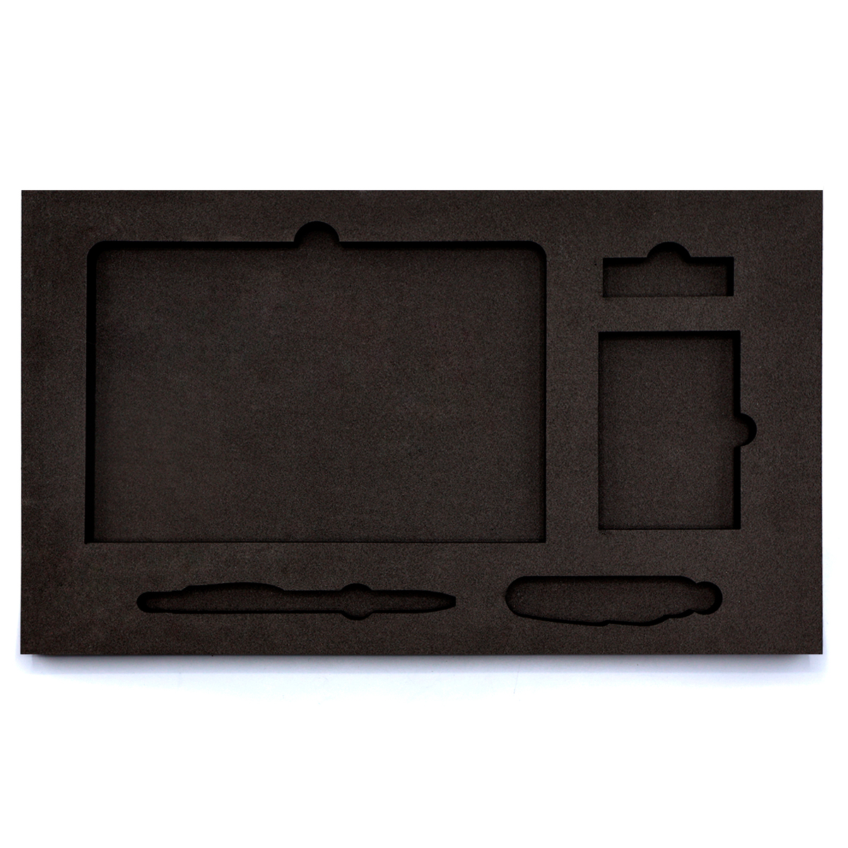 Ложемент ЭВАлюция-1 под заказ 3 слоя (5мм+10мм+10мм), Чёрный-3