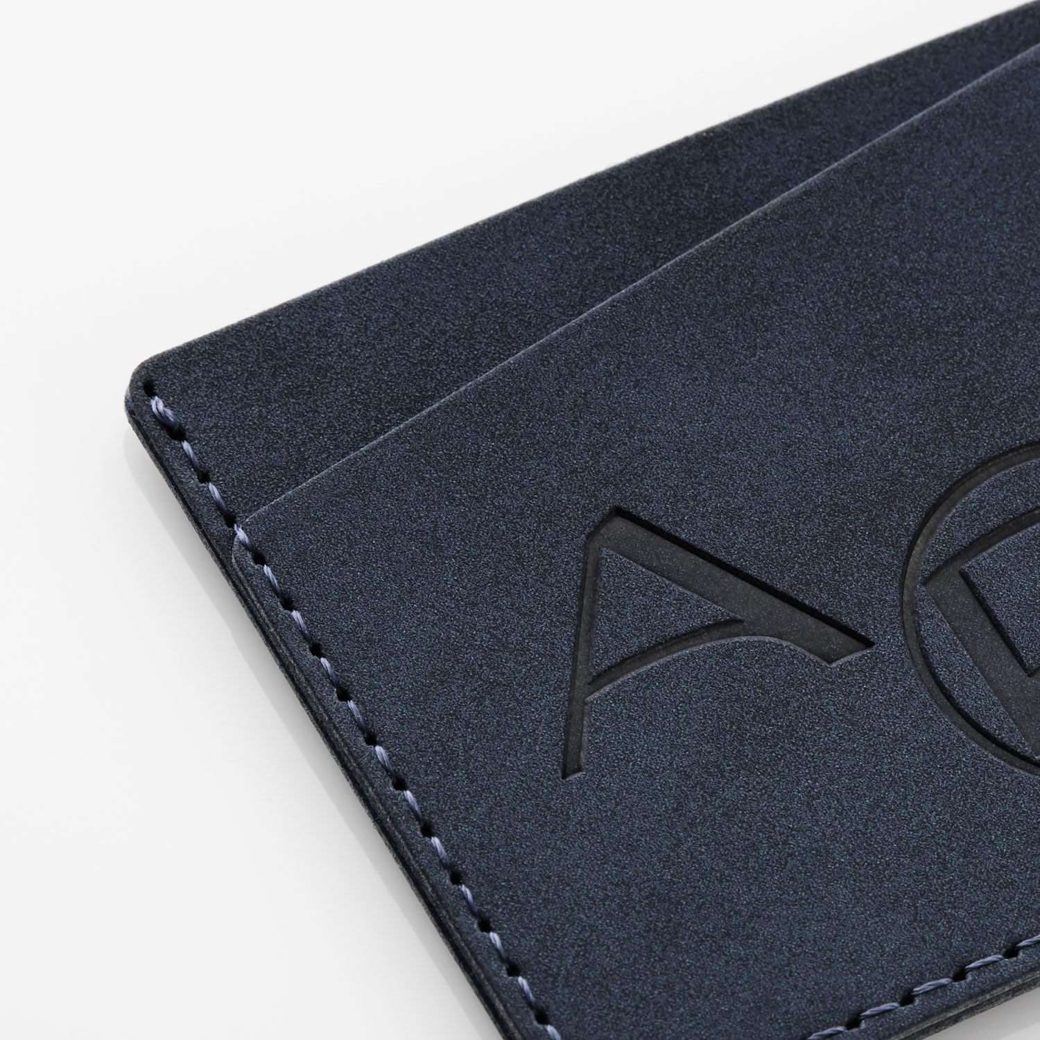 Кардхолдер Nuba со скошенным карманом, синий-5