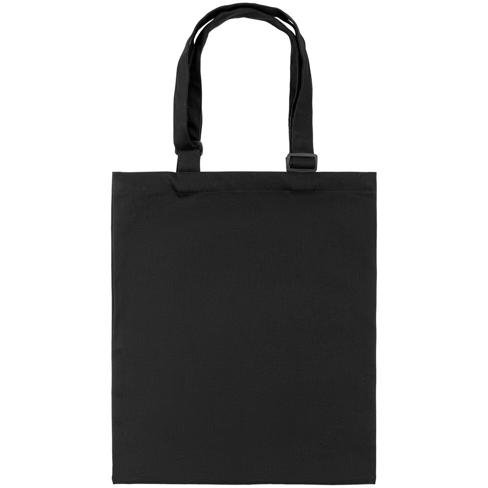 Сумка для покупок с регулируемыми ручками Leta, черная-5