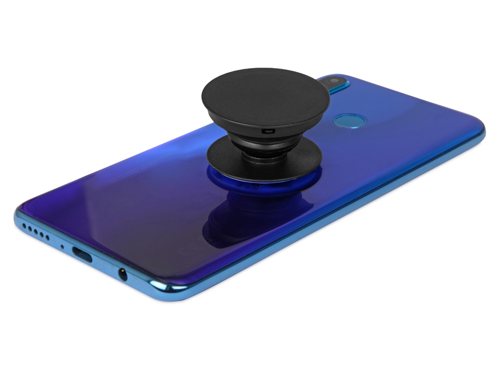 Держатель для телефона Pop Stand, черный-4