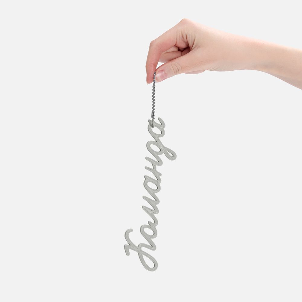 Подвеска Word, 3D-печать на заказ, команда-5