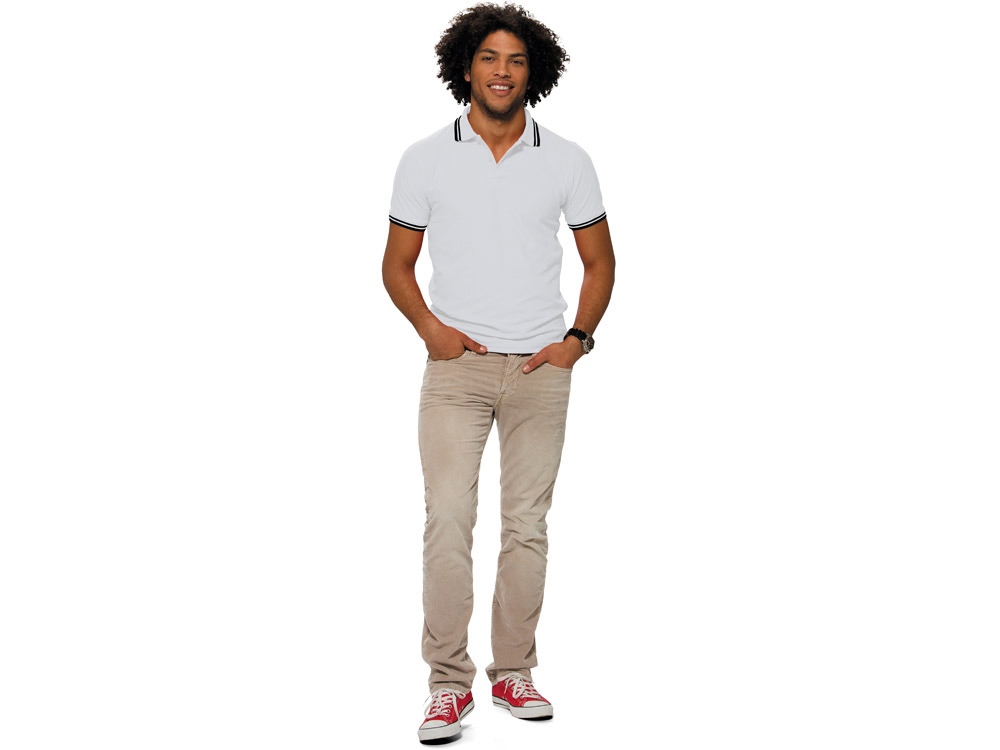 Рубашка поло Erie мужская, белый-7