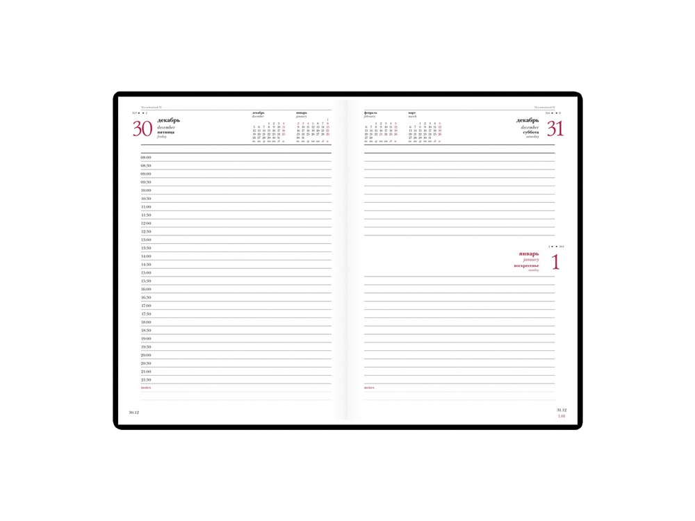 Ежедневник А5 датированный Velvet 2026, светло-серый-1