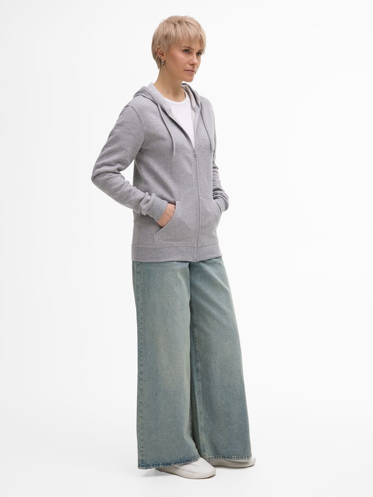 Толстовка унисекс Stone, серый меланж-6