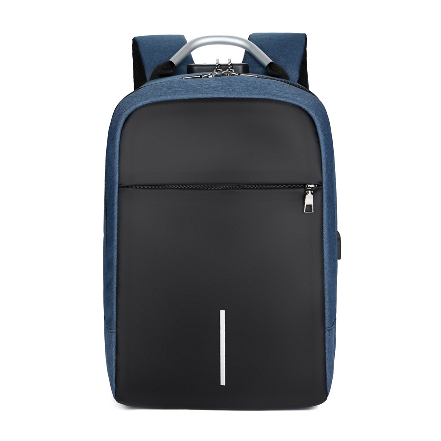 Рюкзак Madma, (с кодовым замком), синий-1