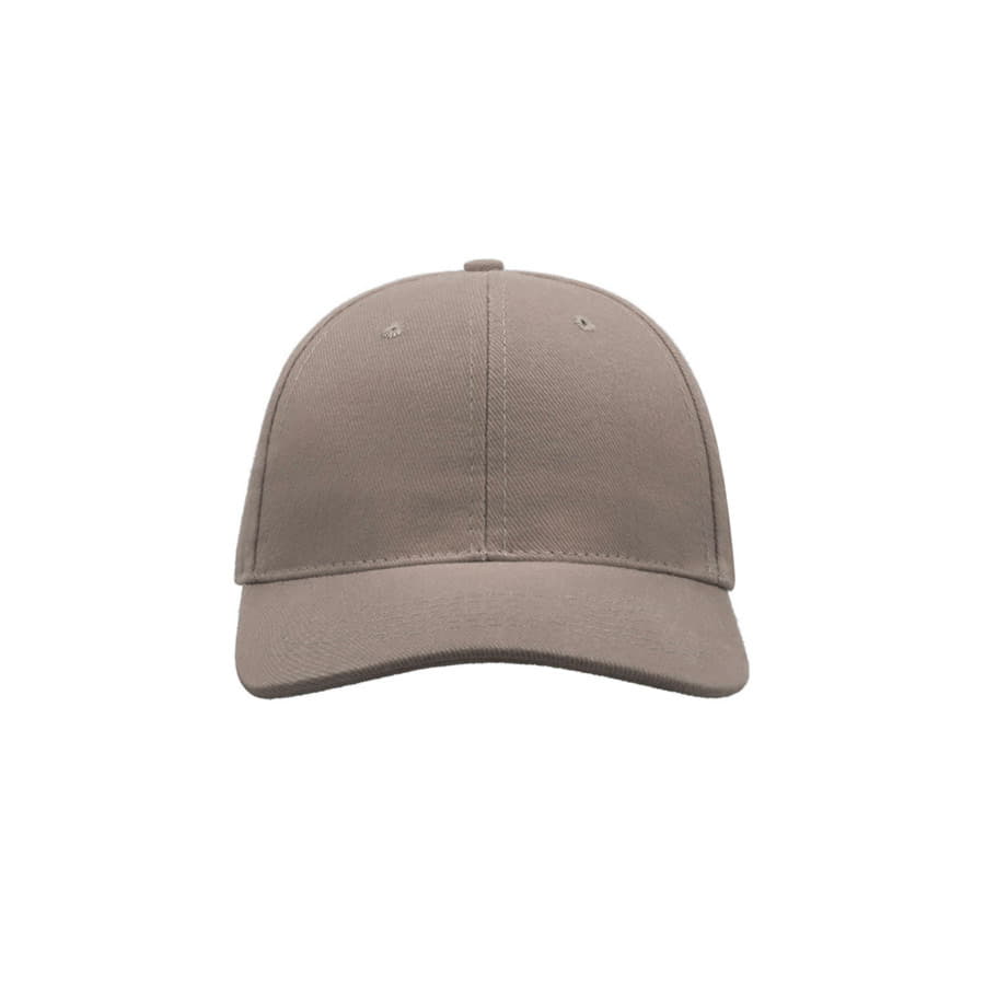 Бейсболка LIBERTY SIX, 6 клиньев, застежка на липучке, светло-серый-4