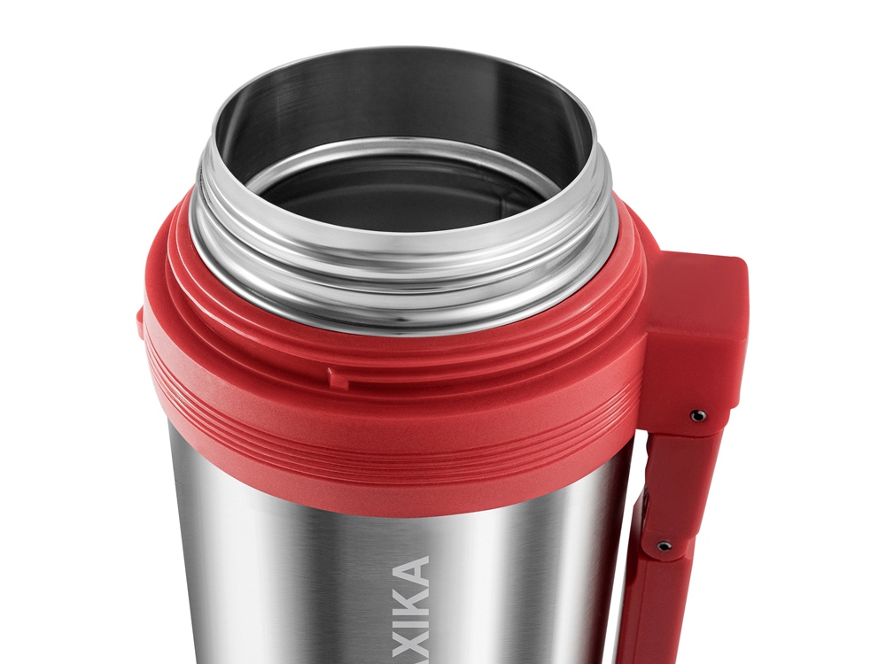 Термос универсальный (для еды и напитков) Relaxika 201, 1000 мл, стальной-7