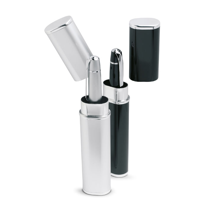 Ручка в футляре, черный-1