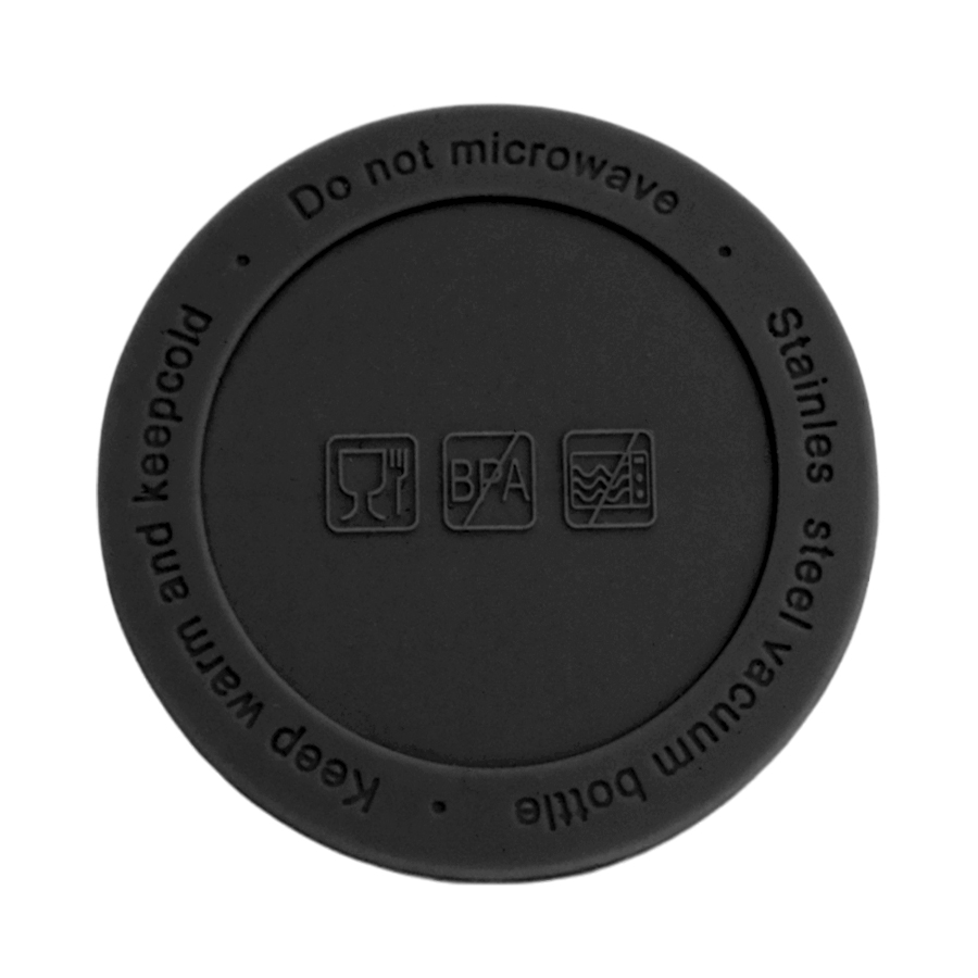 Накладка силиконовая для термокружки Ashly, Черный-0