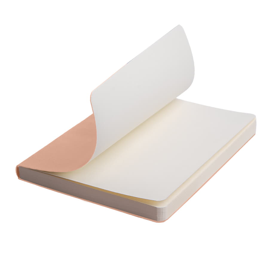 Ежедневник недатированный Tony, А5, светло-розовый, кремовый блок в линейку, светло-розовый-3