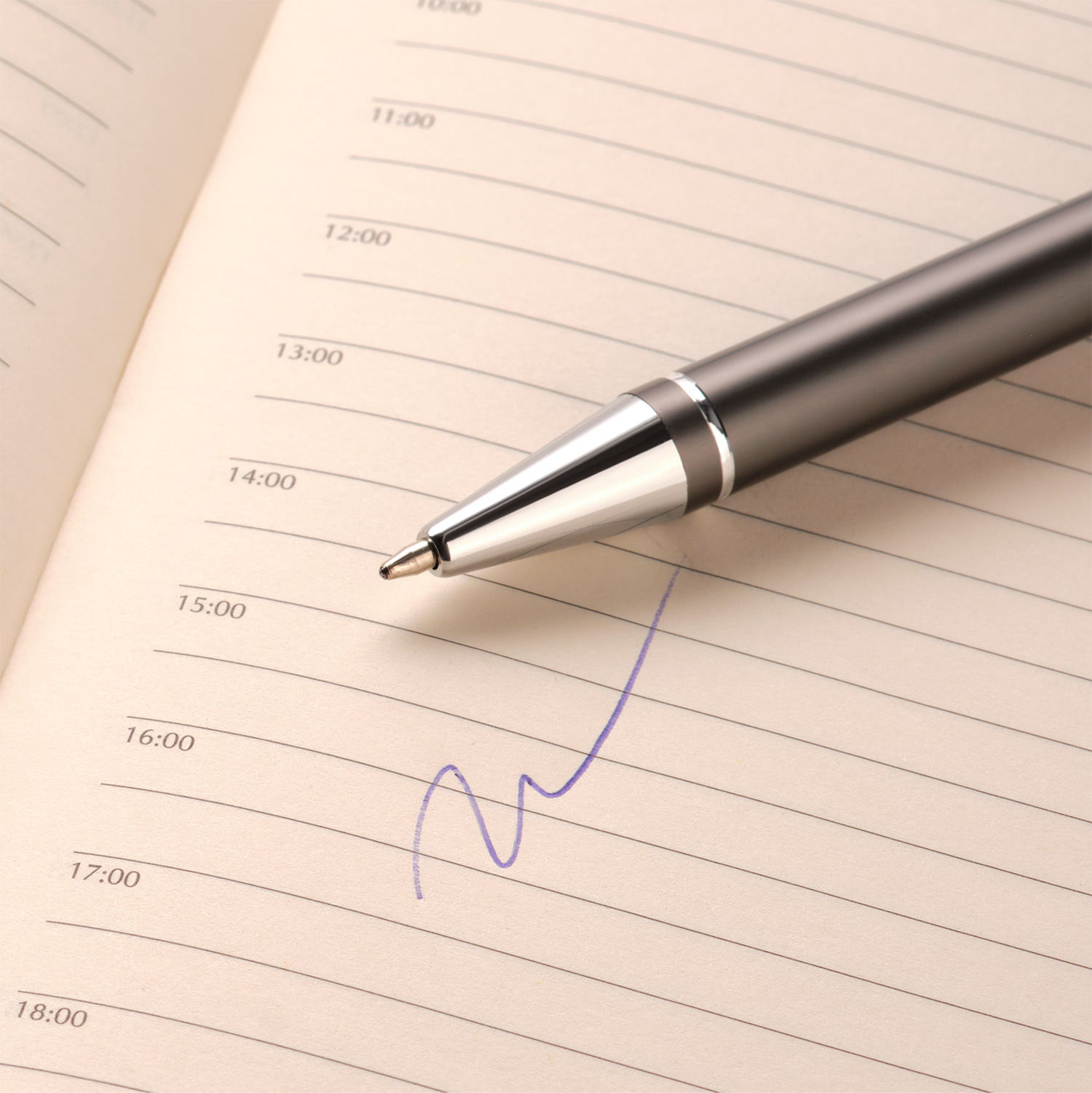 Шариковая ручка Regatta, серая-3