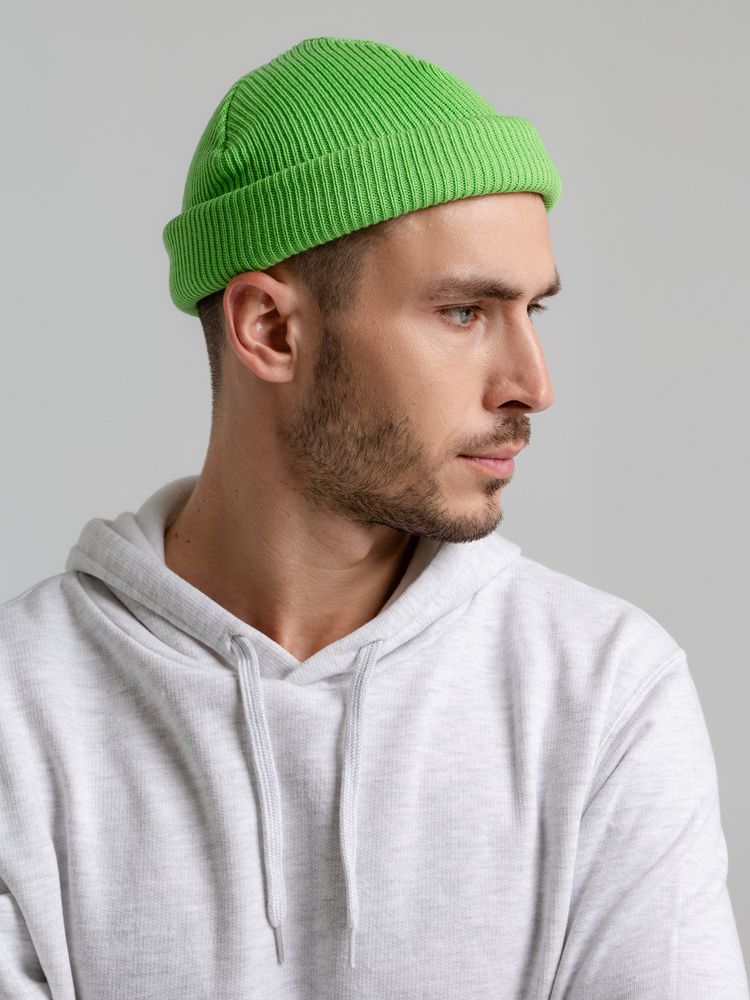 Шапка Life Explorer, зеленая (салатовая)-5