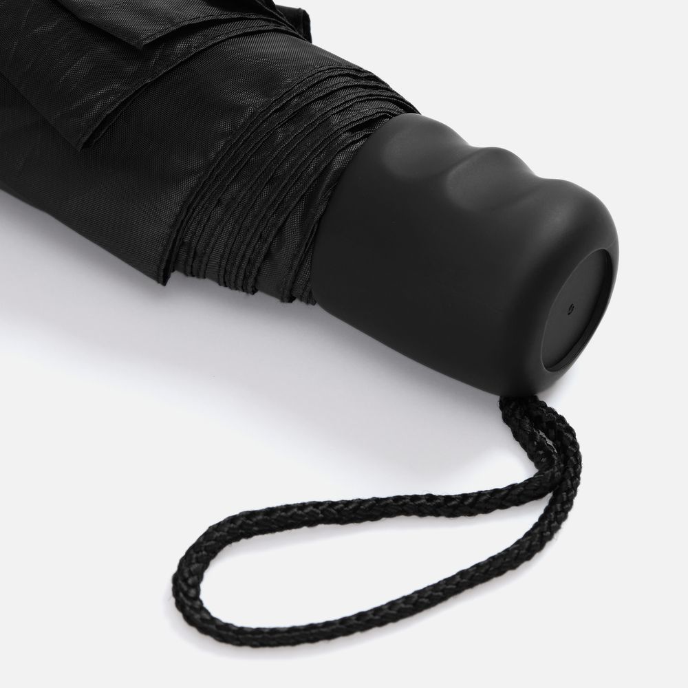 Зонт складной Basic, черный-4
