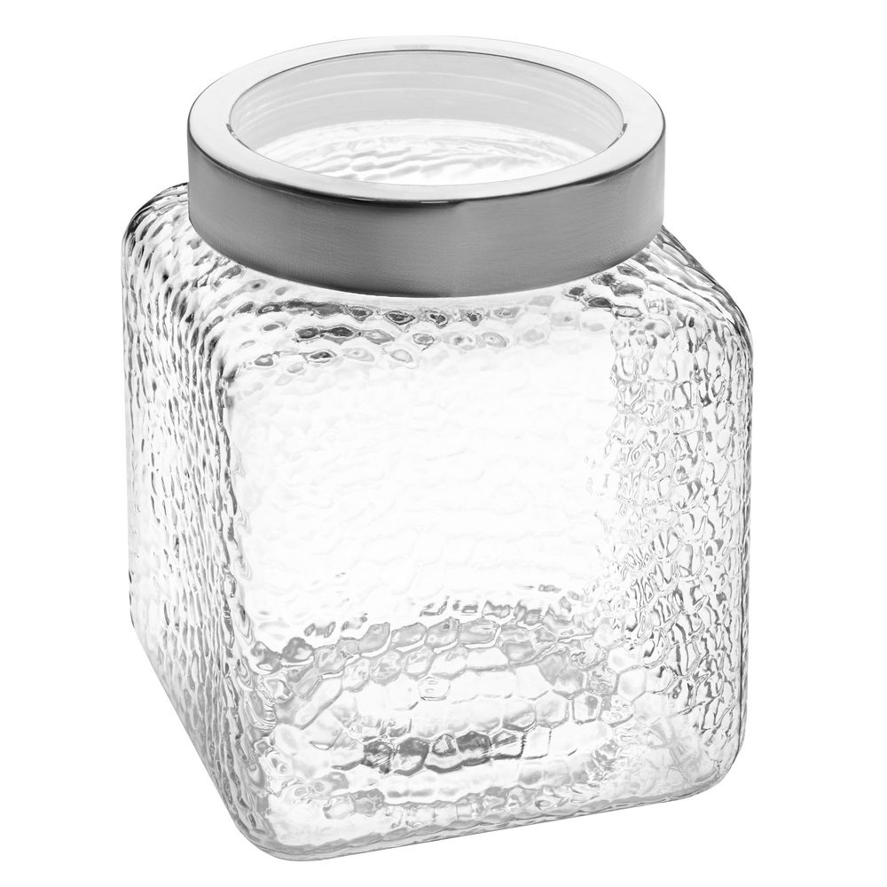 Банка с крышкой Nordic Cube, средняя-0