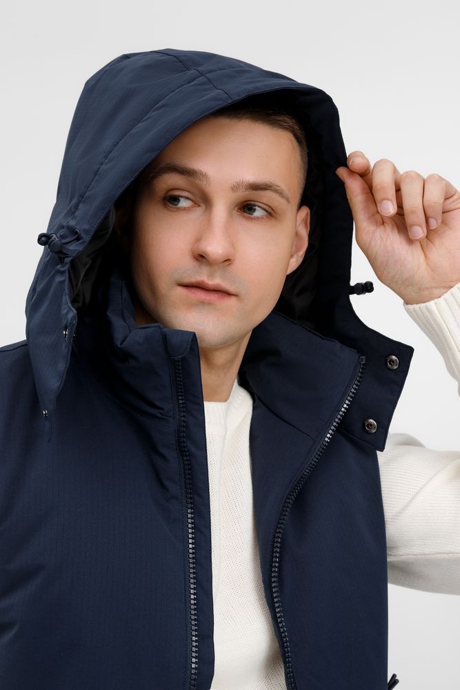 Жилет унисекс Sfera, темно-синий-8