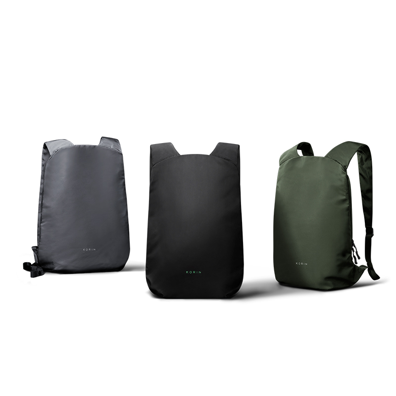 Рюкзак FlexPack Air 46х33х8 см, серый-17