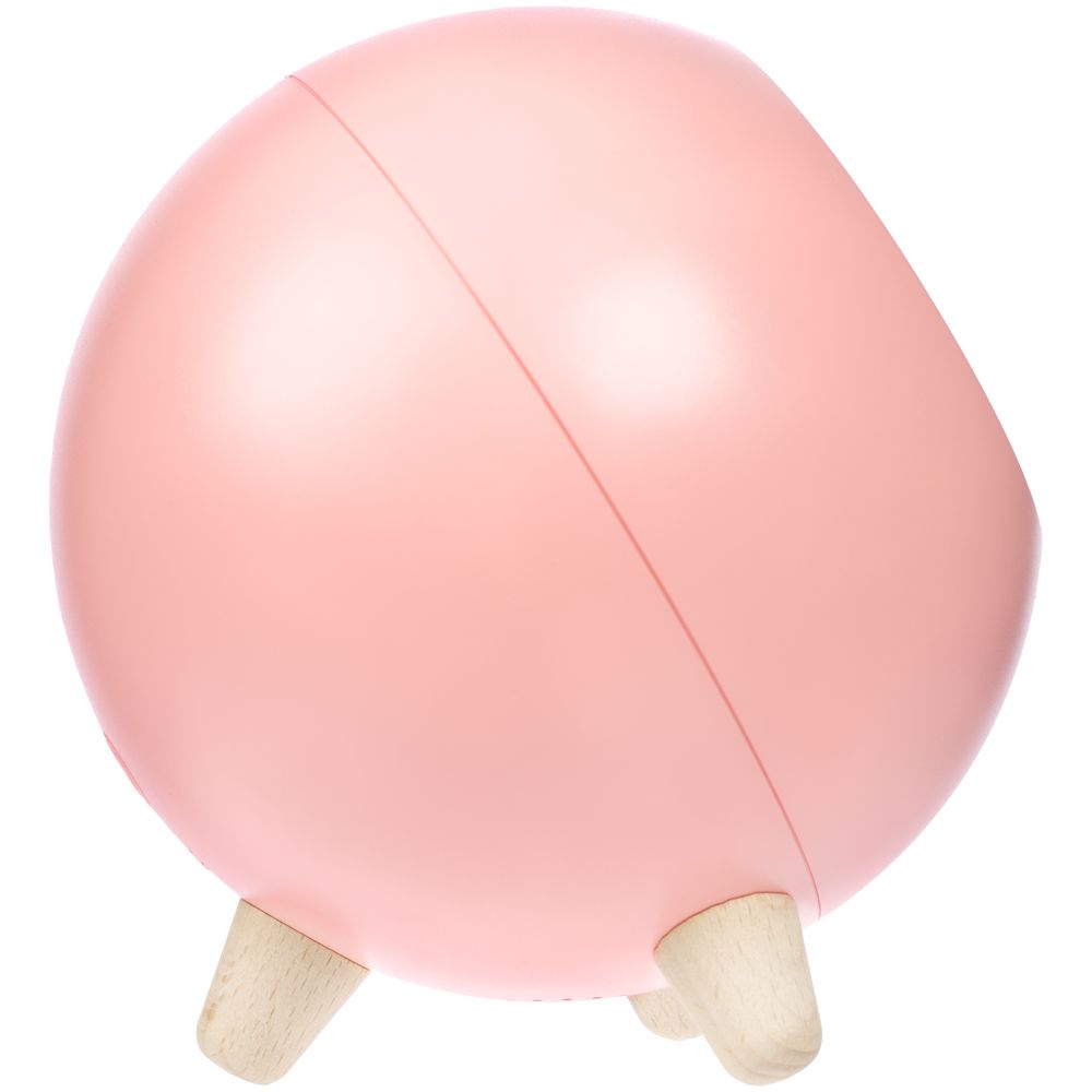 Беспроводная лампа-колонка Right Meow, розовая-3