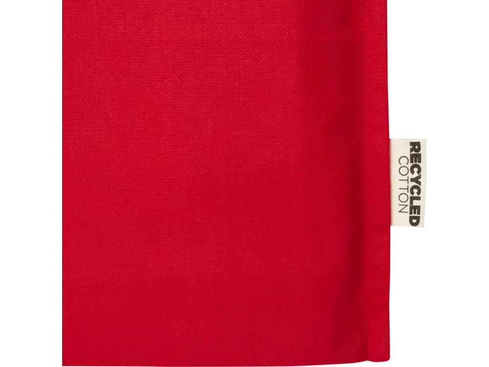 Florida эко-сумка с ластовицей плотностью 270 г/м² - Красный-3