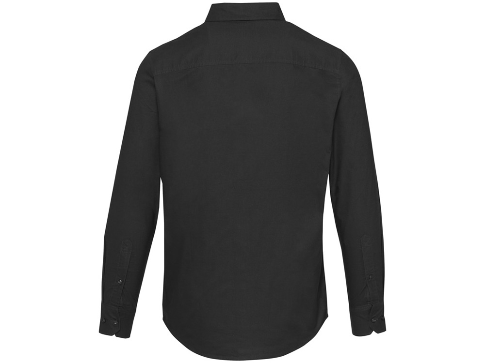 Sphene мужская рубашка оксфорд - сплошной черный-2