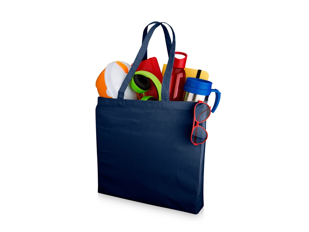 Сумка Odessa хлопковая, темно-синий-1