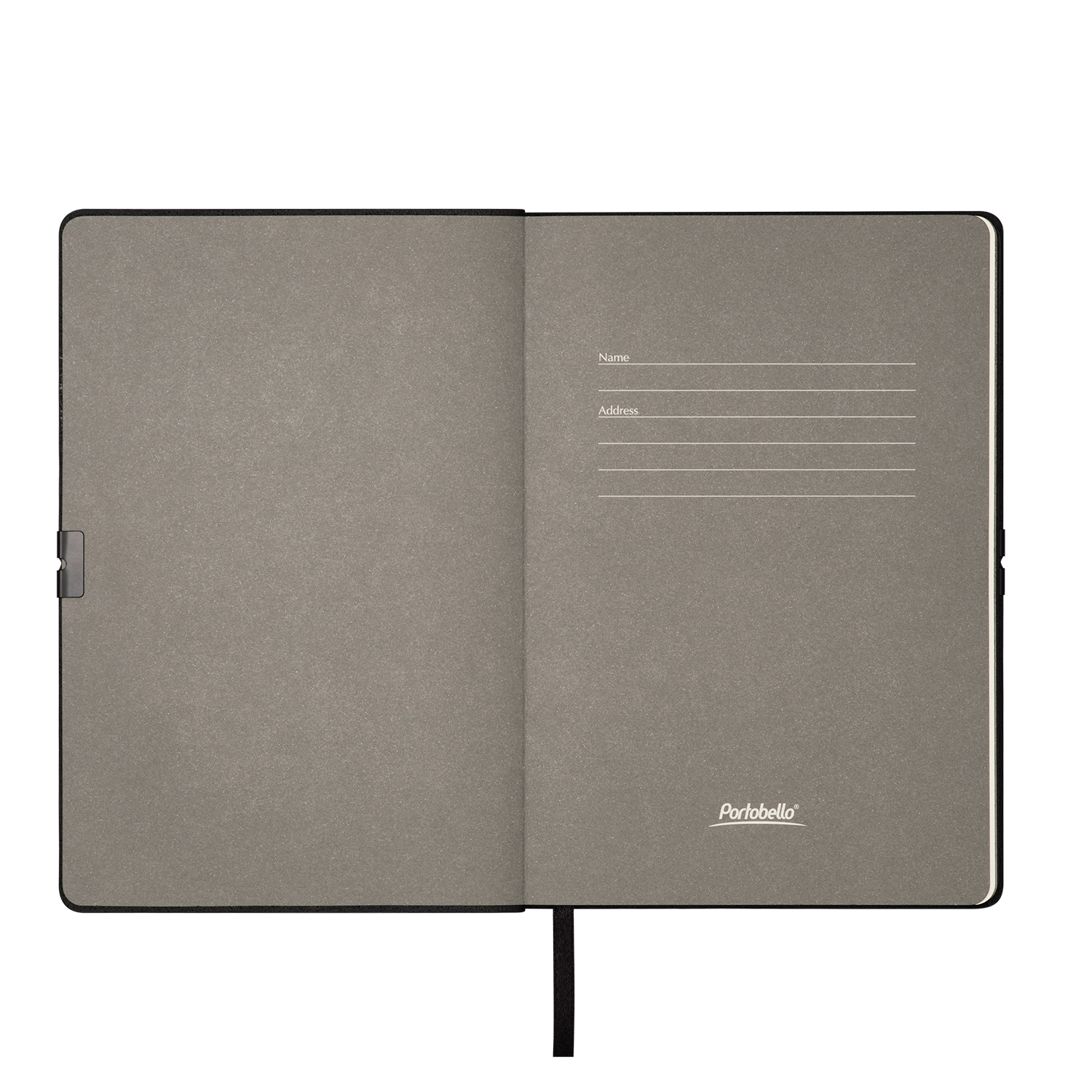 Ежедневник In Velour недатированный, черный-6