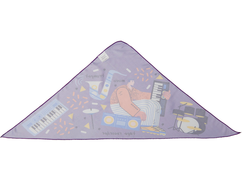 Треугольная бандана с возможностью полноцветной печати-1