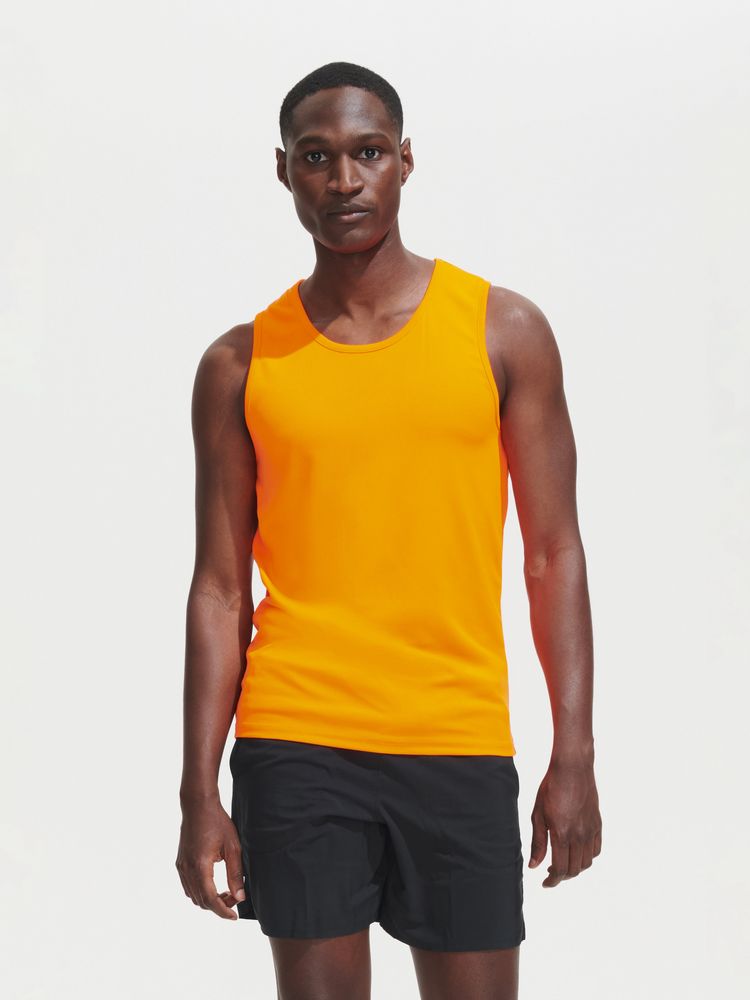 Майка мужская Sporty TT Men, оранжевый неон-3