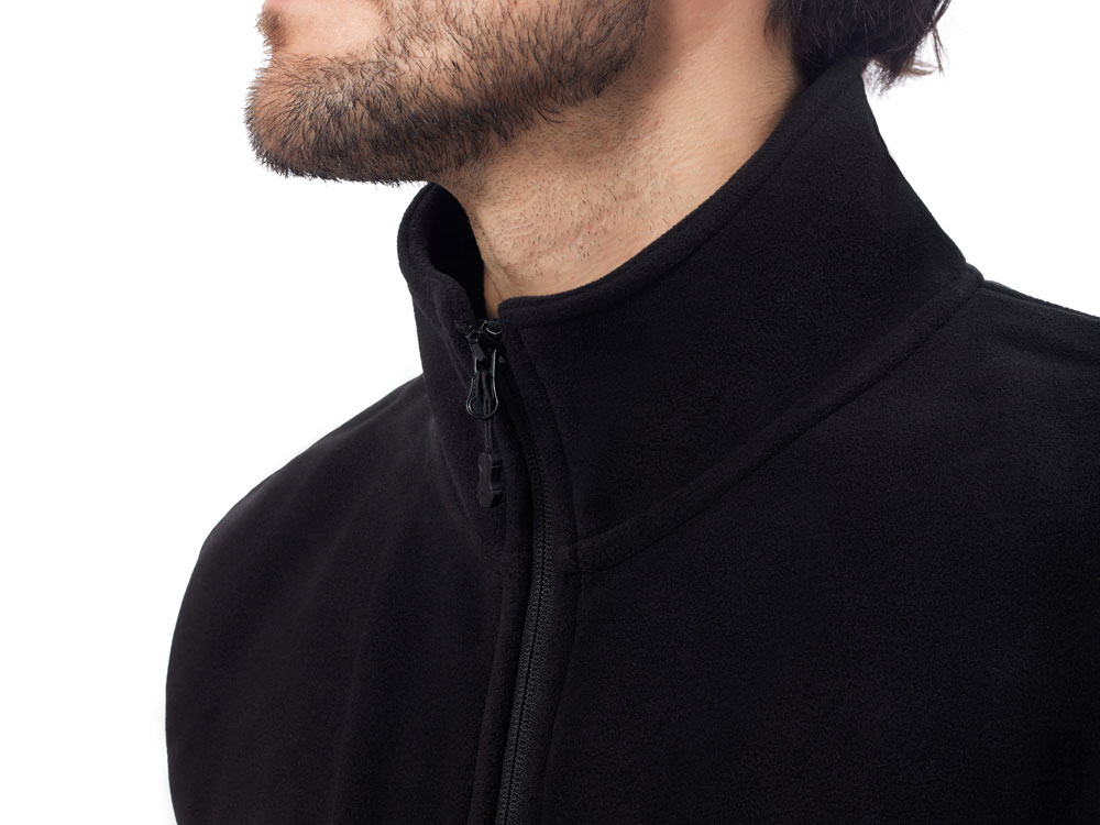 Жилет флисовый Trondheim унисекс, черный-6