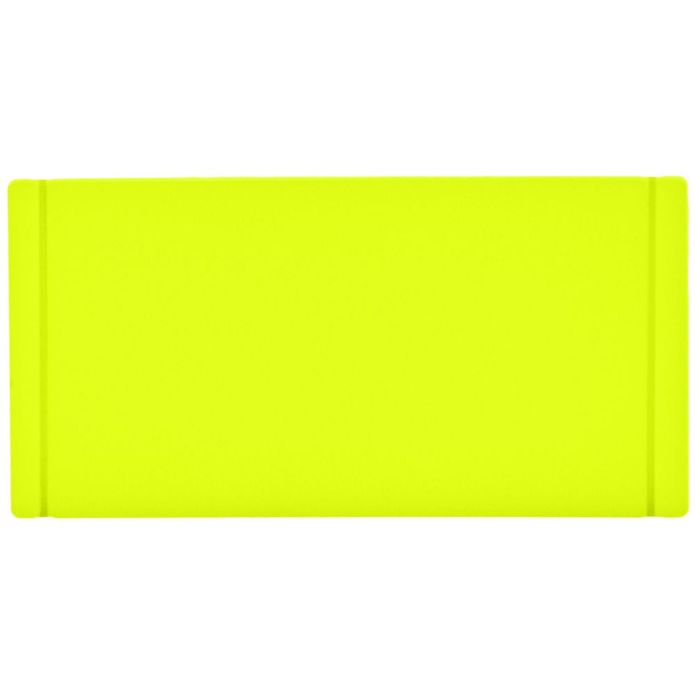 Лейбл из ПВХ Dzeta, XS, желтый неон-0