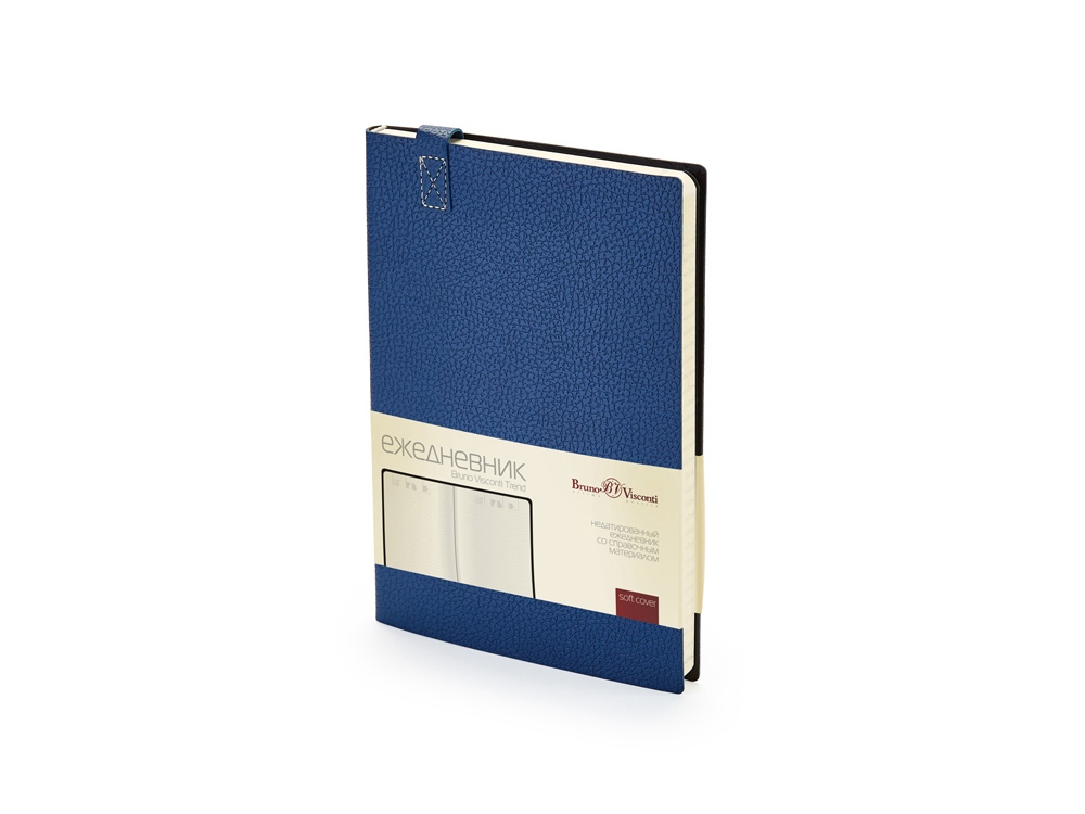 Ежедневник А5 недатированный Trend, темно-синий-0