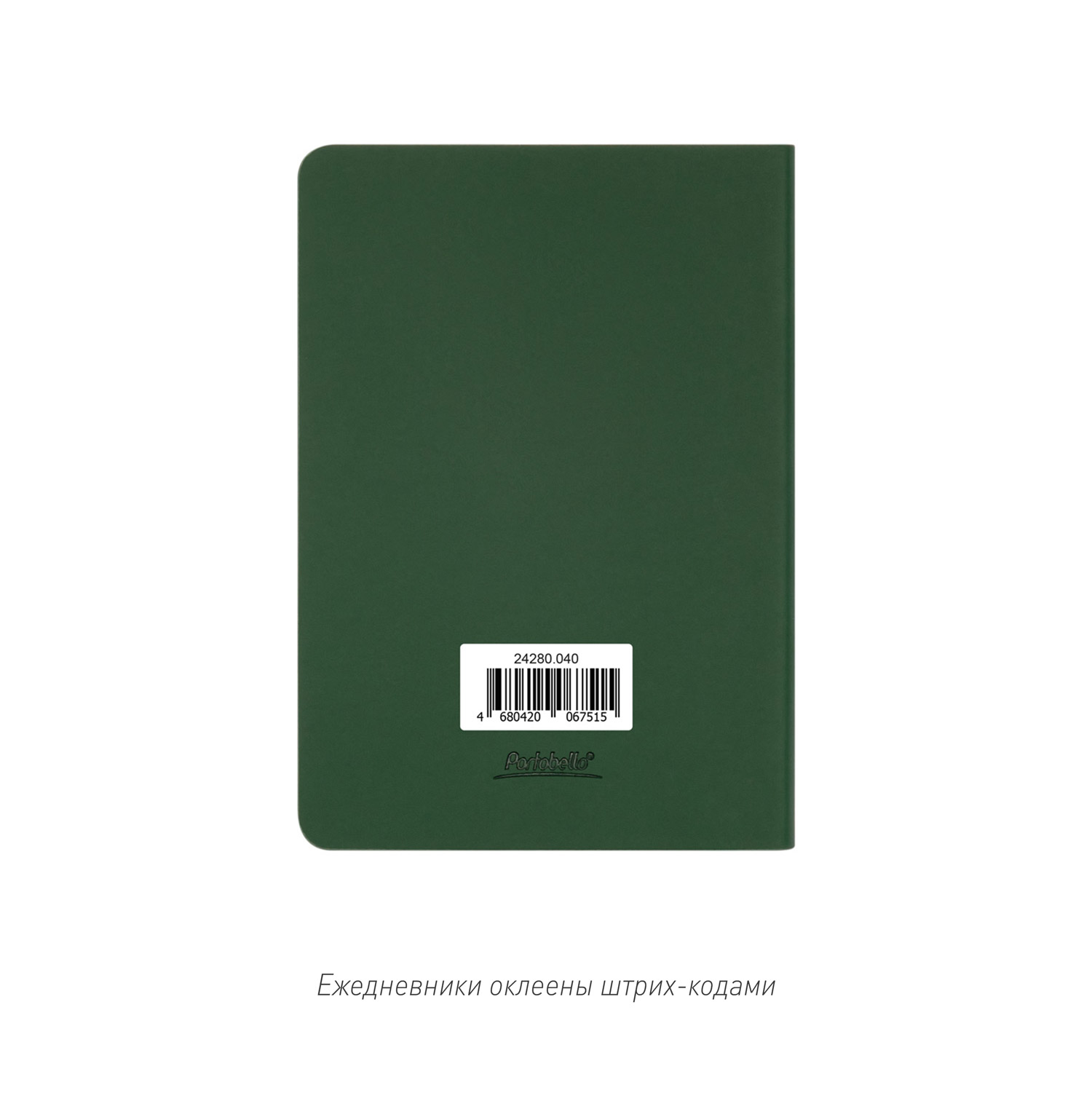 Ежедневник Спарк мини (Spark mini) A6 недатированный, зеленый-9
