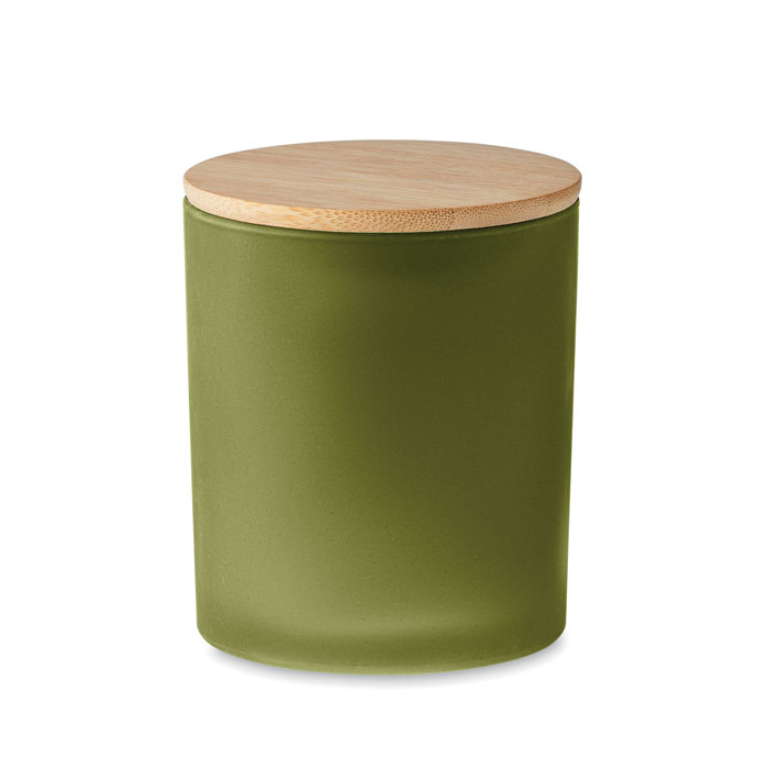 Арома свеча, зеленый-1