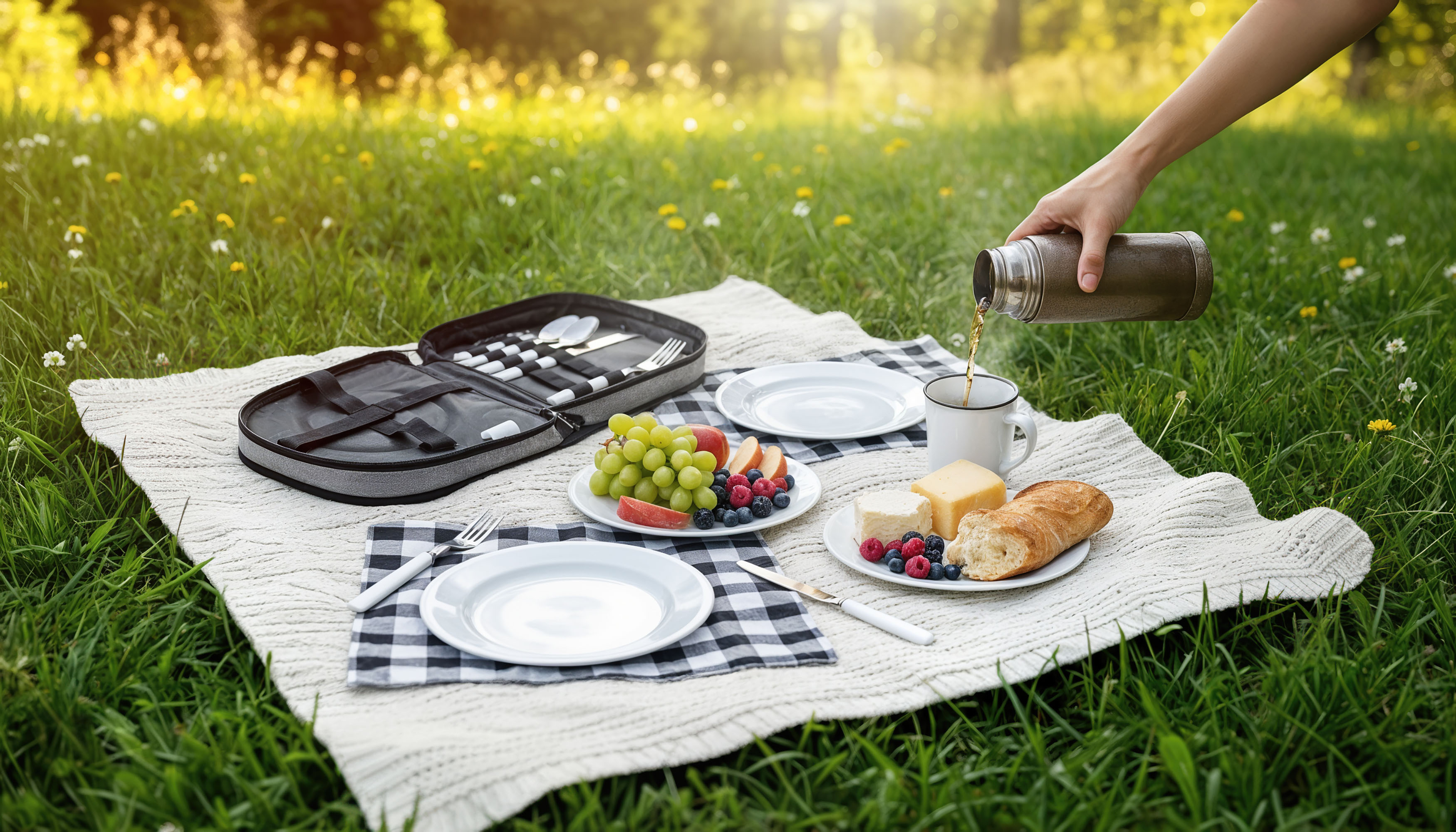 Набор для пикника "Ланч" на 2 персоны-5