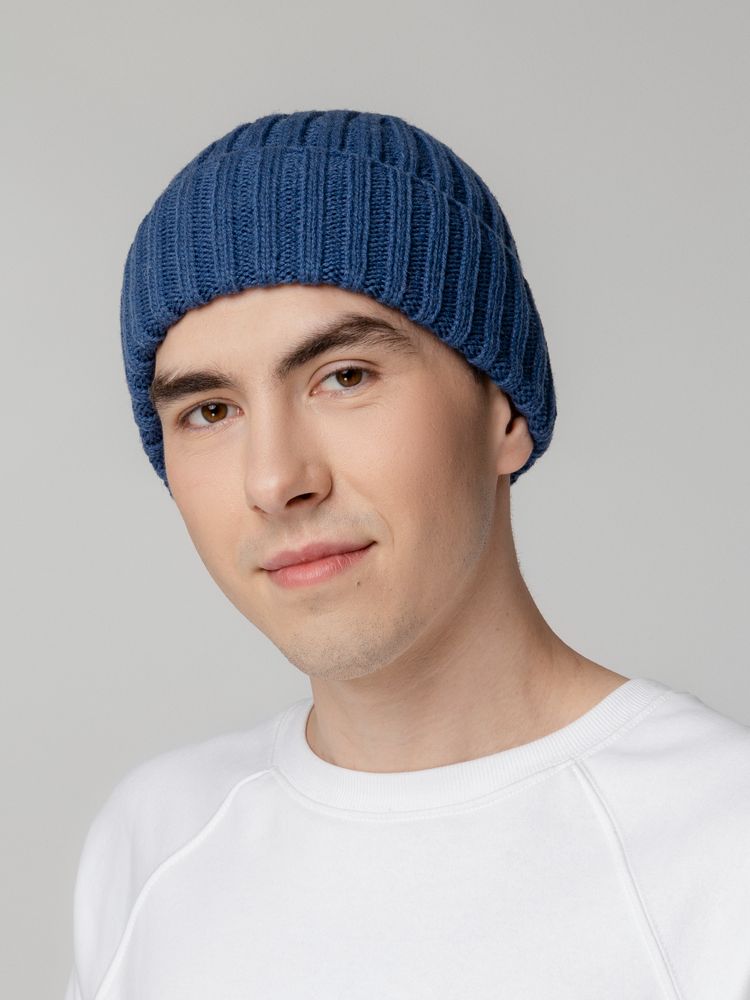 Шапка Uni, синяя-2