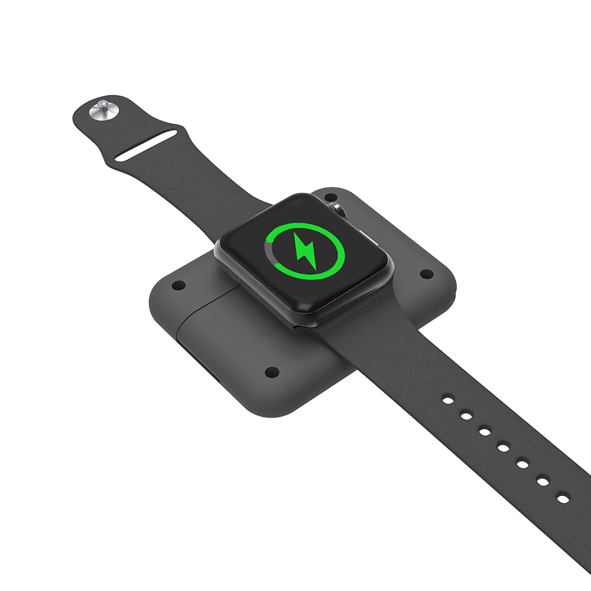 Складная беспроводная (15W) зарядная станция "I-Fold" для смартфона, часов/наушников-2