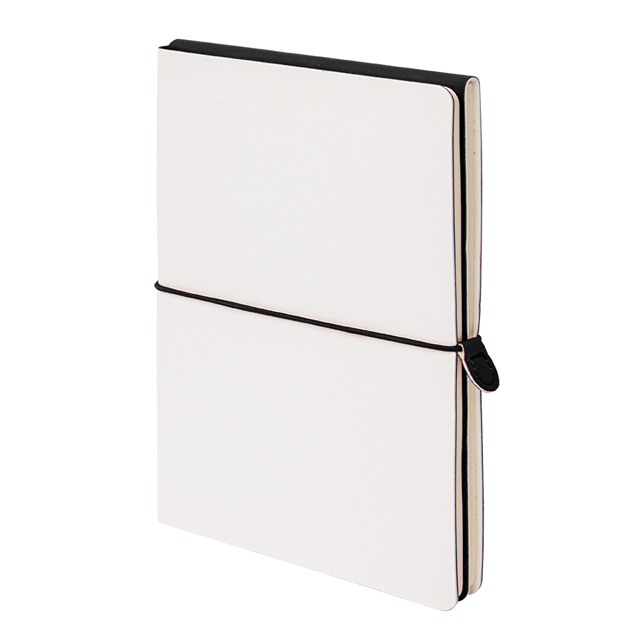 Набор подарочный WHITE VEIL: блокнот, ручка, кружка; белый/черный, белый, черный-3